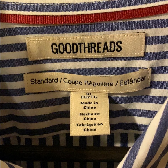 Goodthreads long sleeve button down size XL - Picture 2 of 4